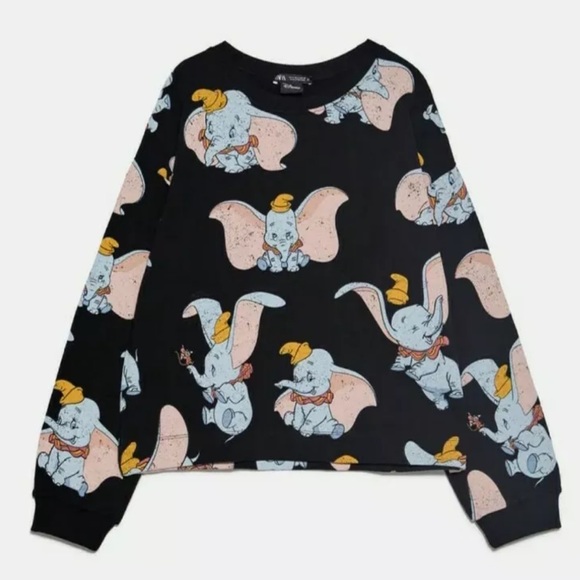Zara Sweaters - Zara x Disney Dumbo Print Sweatshirt, Size Small